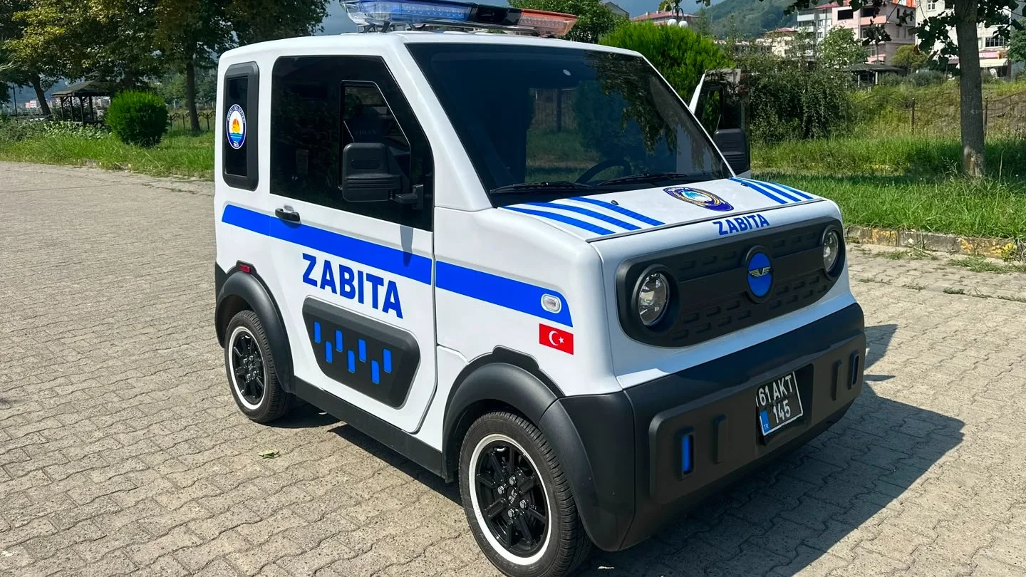 Araklı Belediyesi Araç Filosuna Elektrikli Araç Takviyesi