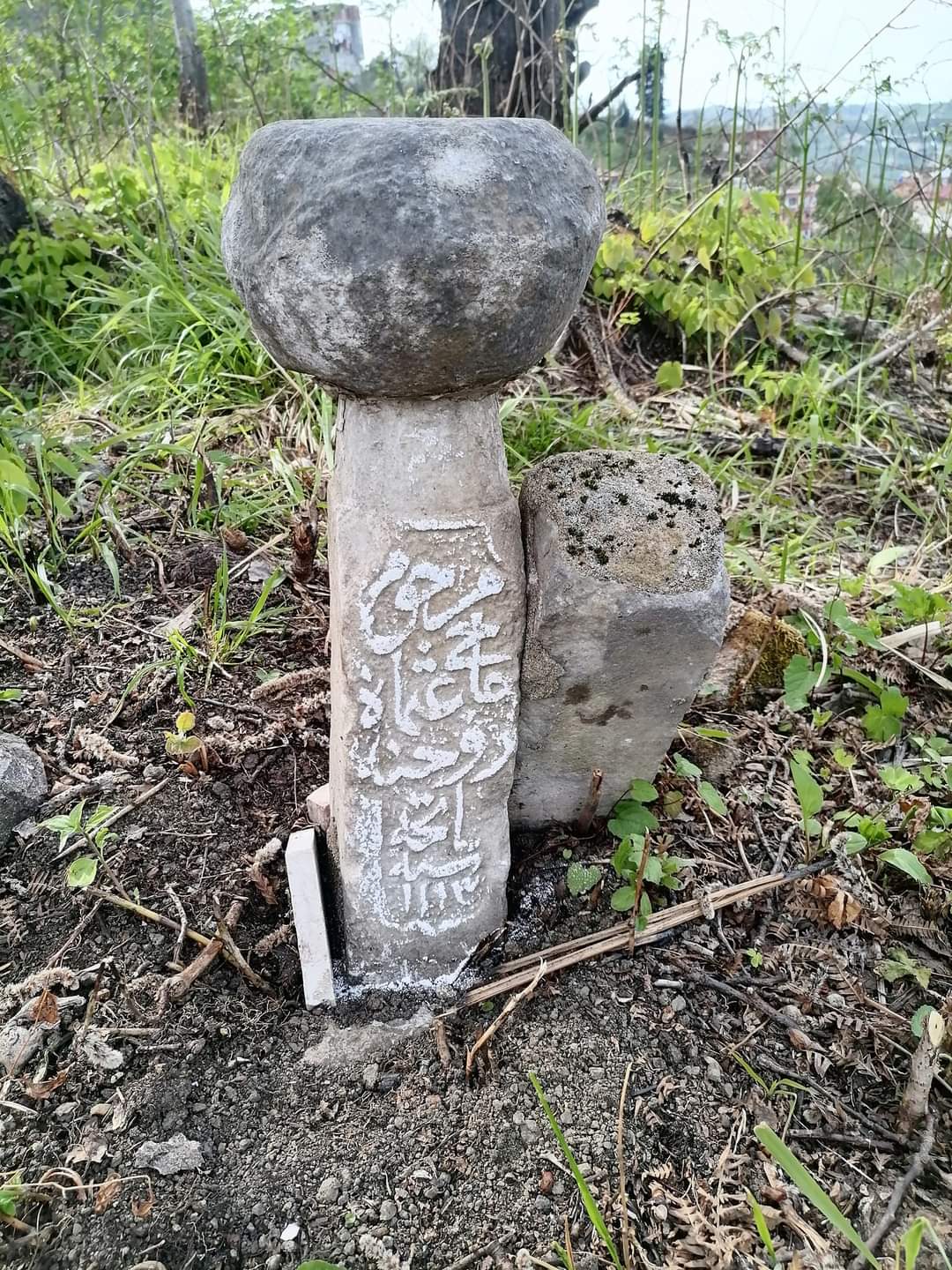Araklı'da Tarihi Asker Mezarı Keşif Edildi