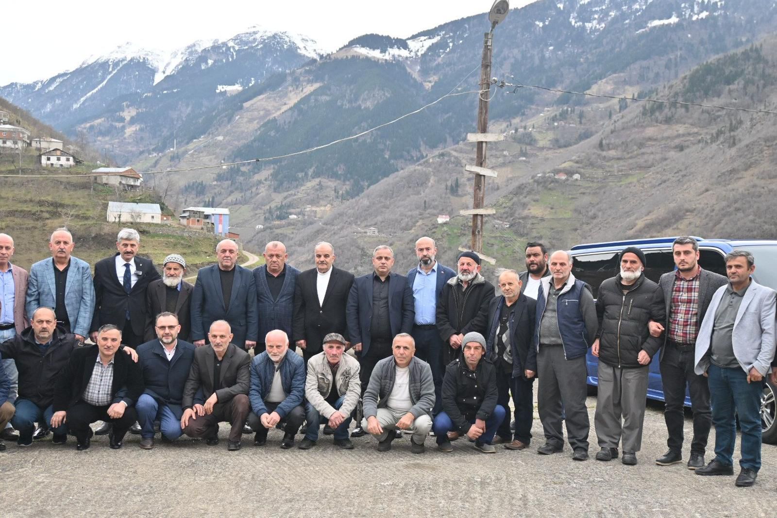 Araklı'yı Değiştirmeye Kararlı! Çebi "Gitmediği Kapı, Dokunmadığı hemşeri Bırakmadı"