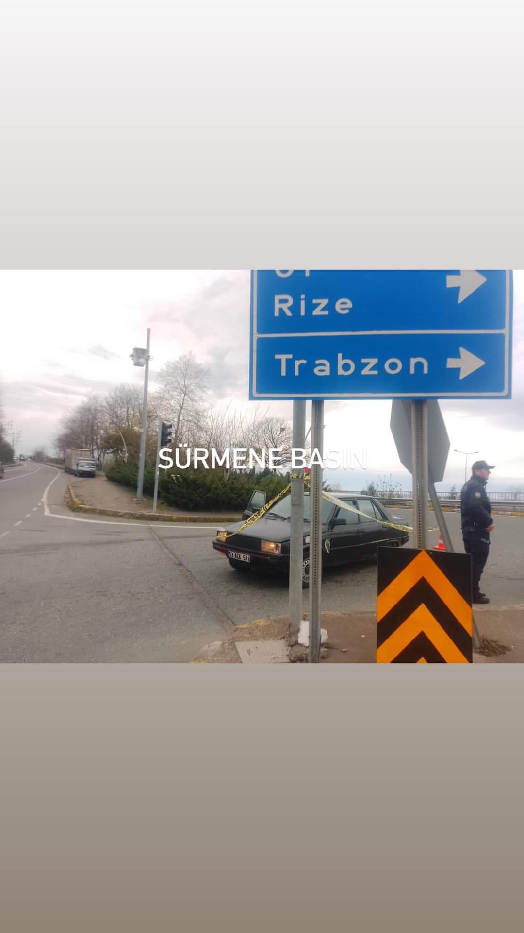 Karadeniz Sahil Yolun - Sürmene Mevkinde Silahlı Olay